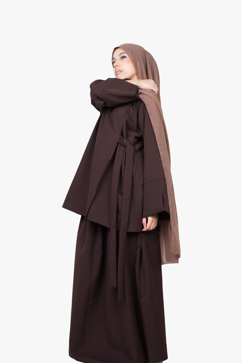 Grace Brown Abaya