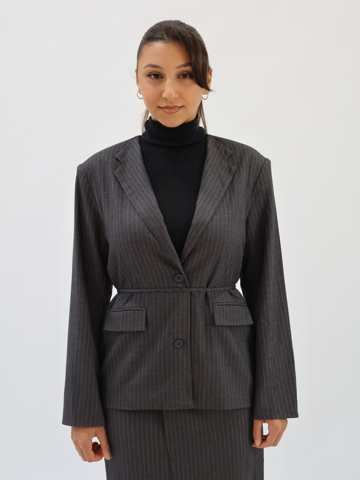 LaMeera Satin Wrap Top