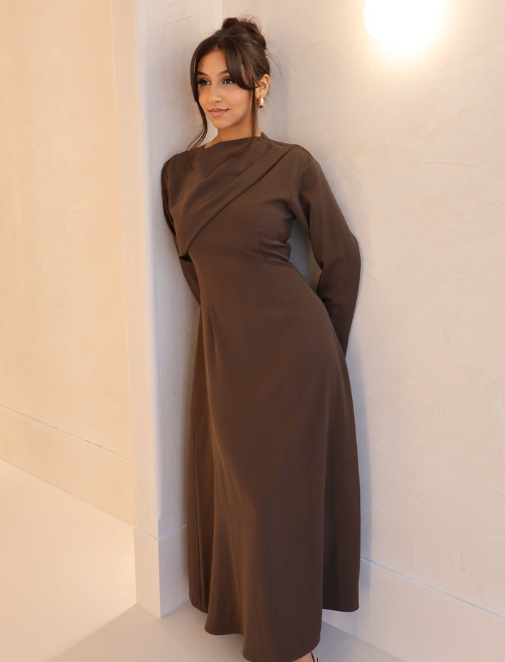 Kimono Puff Sleeves Nidah Dusty Pink