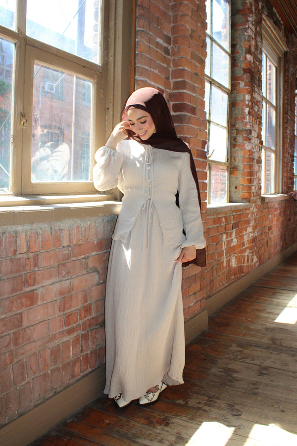 Noor Linen Abaya