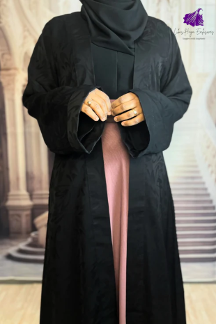 Open Abaya with Matching Shayla